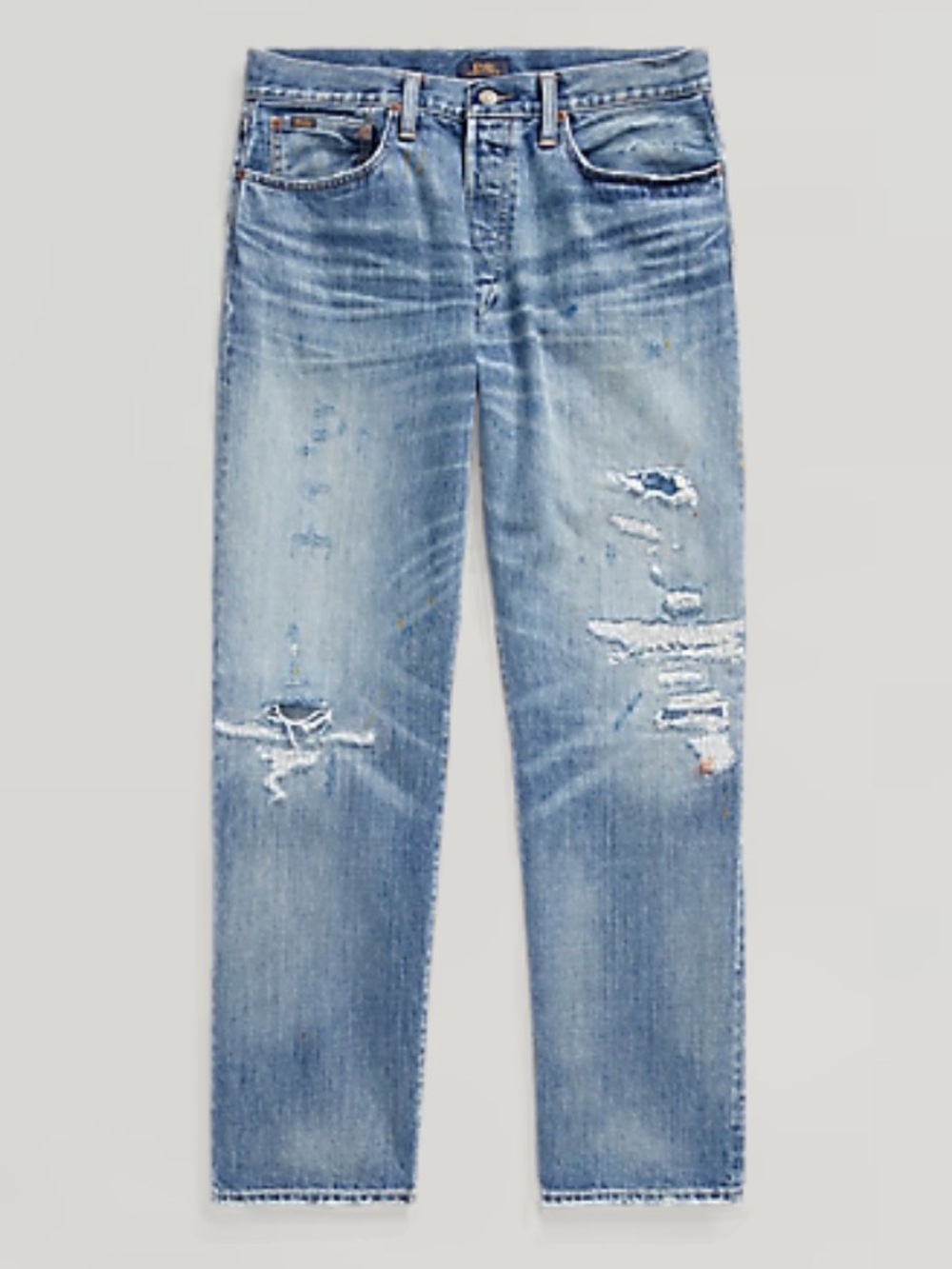 Polo Ralph Lauren Classic Fit Distressed Straight Jeans Sz: 32 x 32